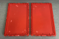 Preview: 24x Deckel rot für Kunststoffkisten 60 x 40 cm inkl. Versand
