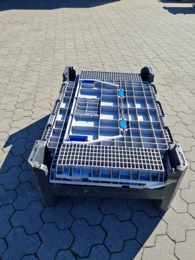 5x Palettenbox, Klapa, 1200x800x950,inkl Deckel, inkl. Versand