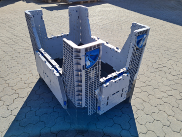 5x Palettenbox, Klapa, 1200x800x950,inkl Deckel, inkl. Versand