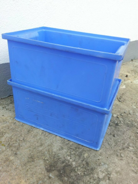 24 x Stapelkisten SSI Schäfer 14/6-3 , blau, Versandkostenfrei !