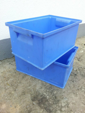 180 x Stapelkisten SSI Schäfer 14/6-3 , blau, inkl. Versand