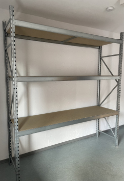 Preview: Weitspannregal Fachbodenregal Stow Regal H=2,40m, 2 Ebenen