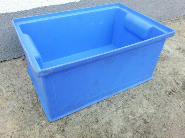 12 x Stapelkisten SSI Schäfer 14/6-3 , blau, Versandkostenfrei !
