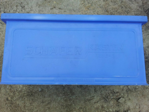 24 x Stapelkisten SSI Schäfer 14/6-3 , blau, Versandkostenfrei !