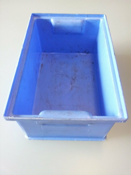 24 x Stapelkisten SSI Schäfer 14/6-3 , blau, Versandkostenfrei !