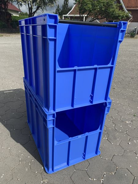 5x Bito Eurostapelbehälter BN/BN6444, Sichtlagerkasten,Lagerbehälter